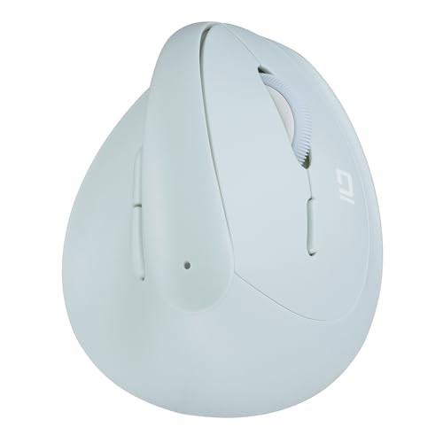 Digio2 Mini Ergonomic Wireless Mouse Quiet 5 Buttons Blue LED Mintfrom JP