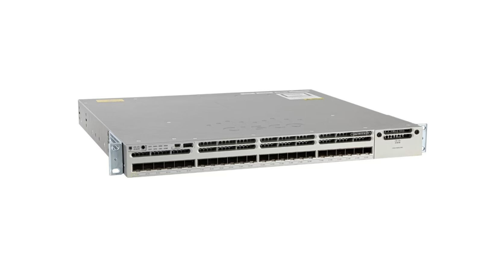 Cisco WS-C3850-24S-S 24 Port 10/100/1000 SFP Switch