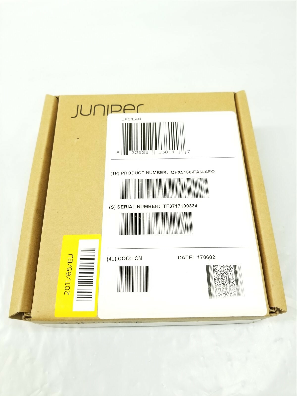 Juniper Networks - QFX5100-FAN-AFO - Juniper QFX5100FANAFO Cooling Module#14091R