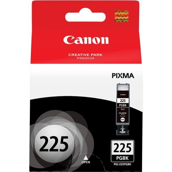 Canon PGI-225BK PGI-225 Black Ink Cartridge GENUINE Brand New Sealed 