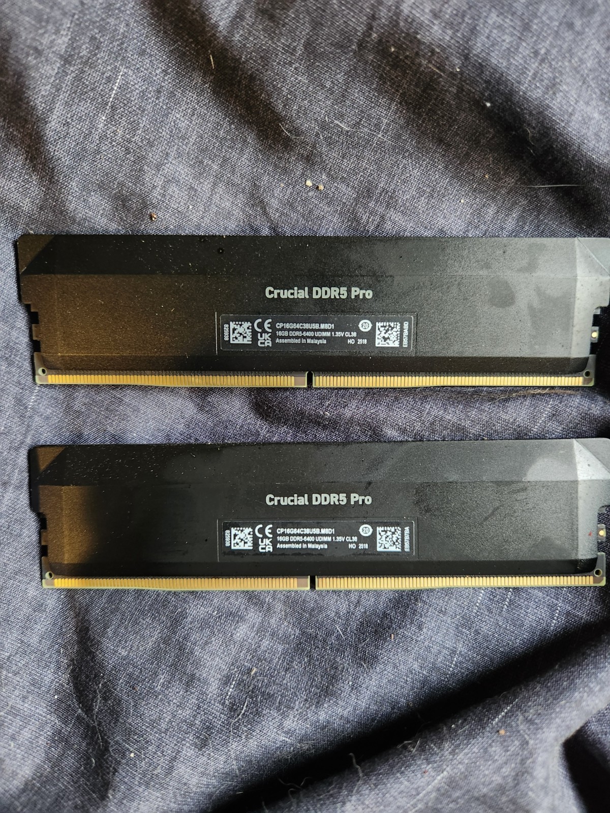 Crucial Pro DDR5 Ram, 32Gb 6400mhz 
