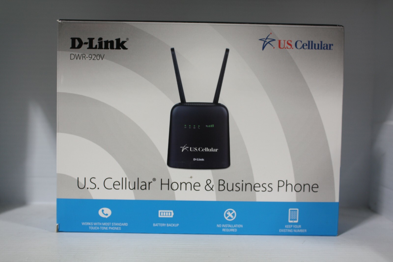 D-Link DWR-920V US Cellular 4G LTE Home & Business Phone, in Original Packaging