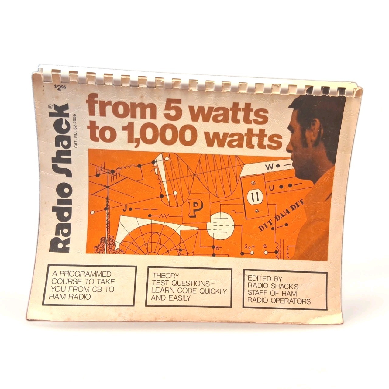 VTG 1974 Original Radio Shack From 5 Watts to 1000 Watts Ham Radio Book 62-2056