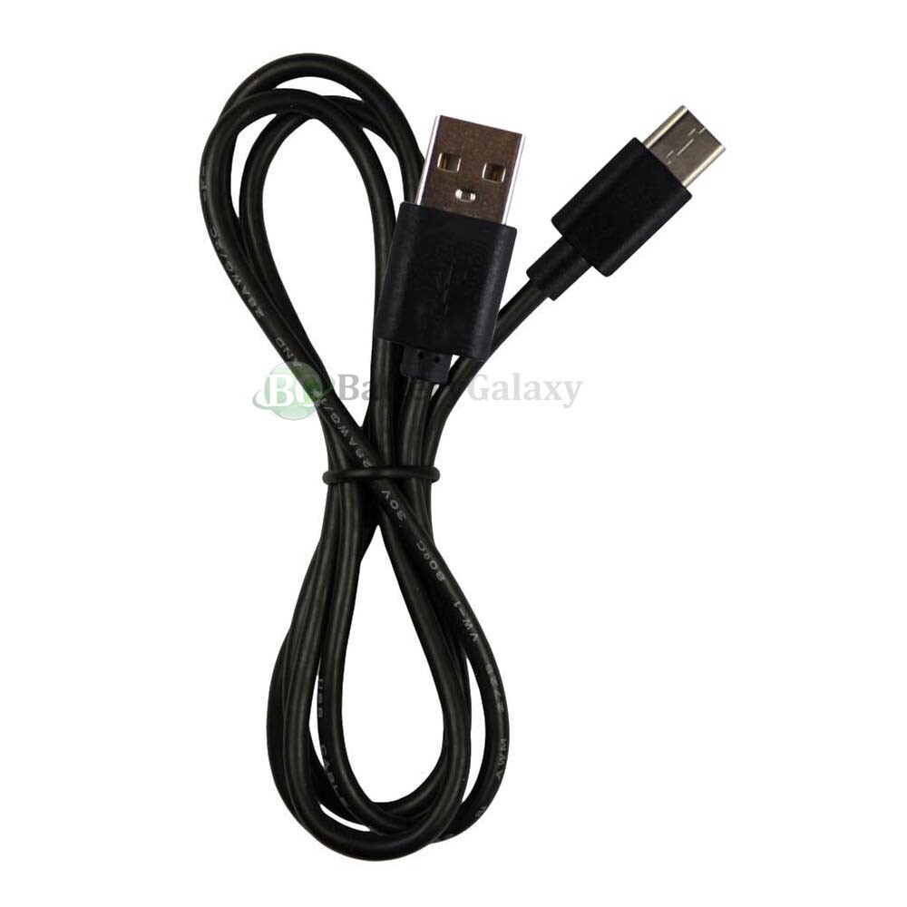 USB-A to USB-C Male to Male Type-C Cable Fast Charger Charging Data Sync PD