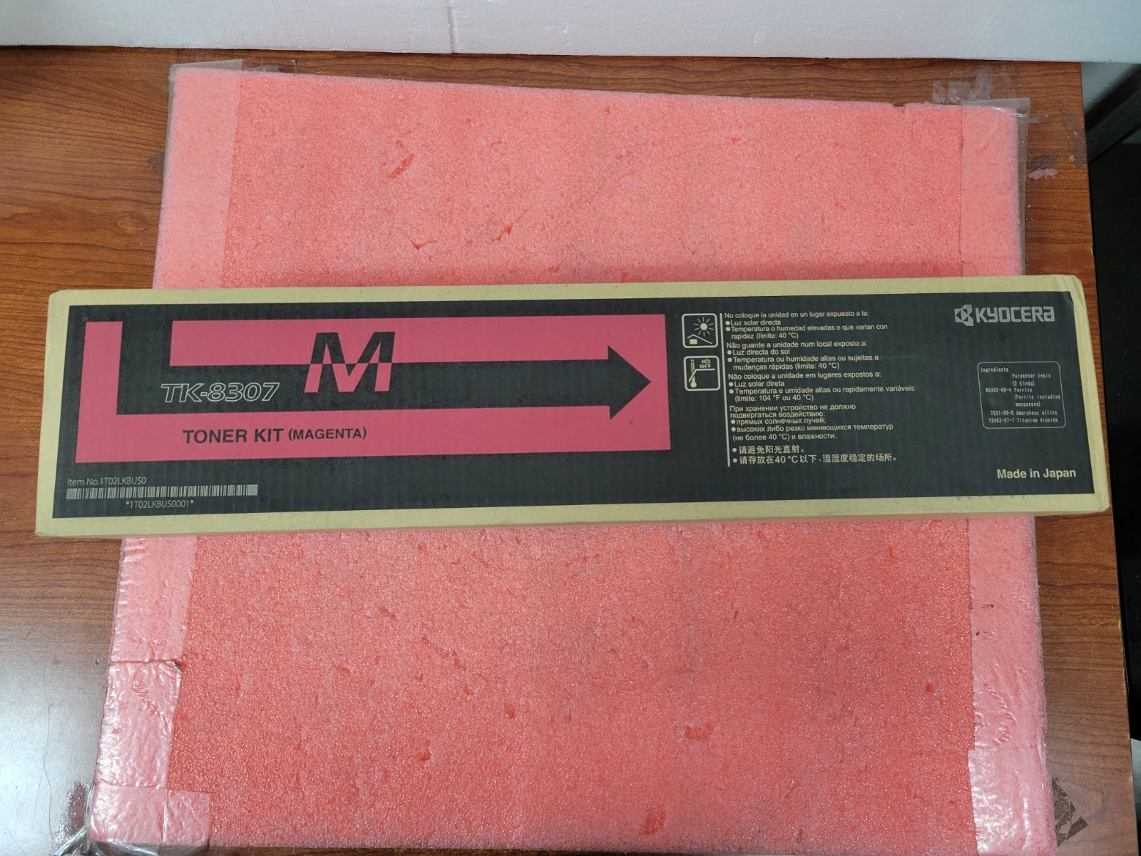 Genuine Kyocera TK-8307 Magenta Toner Kit 3050ci/3051ci 3550ci/3551ci | T271DS*