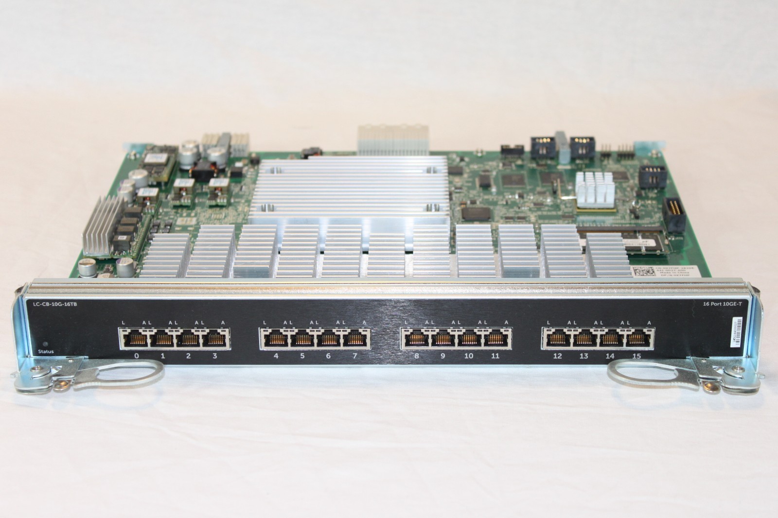 Force 10 Dell LC-CB-10G-16TB C150 C300 16-Port 10GE-T Switch Module