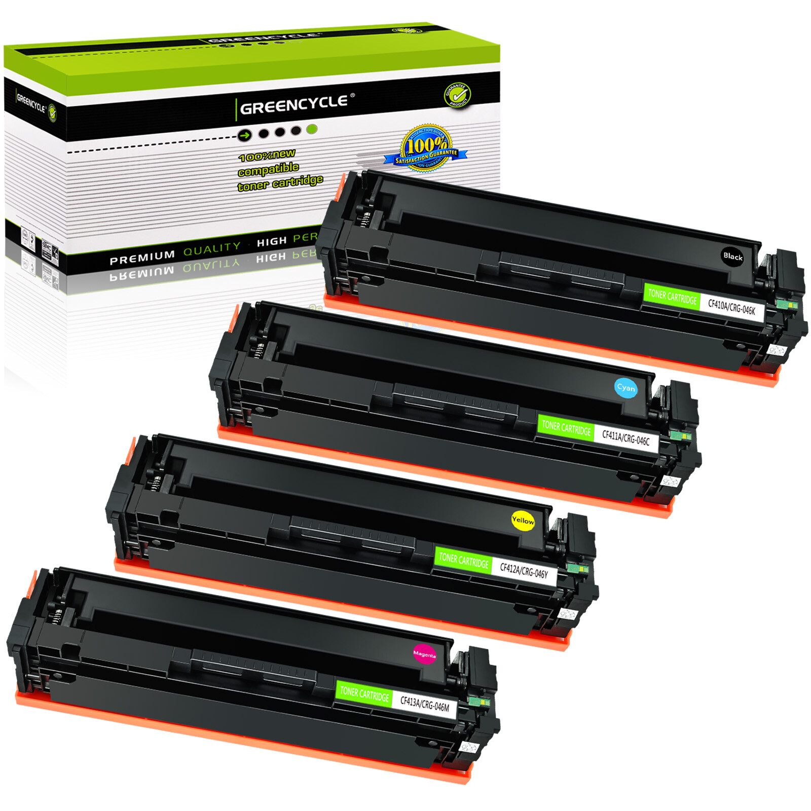 4PK CF410A CF411A CF412A CF413A Color Toner set 477A For HP M452dn MFP M477fdn