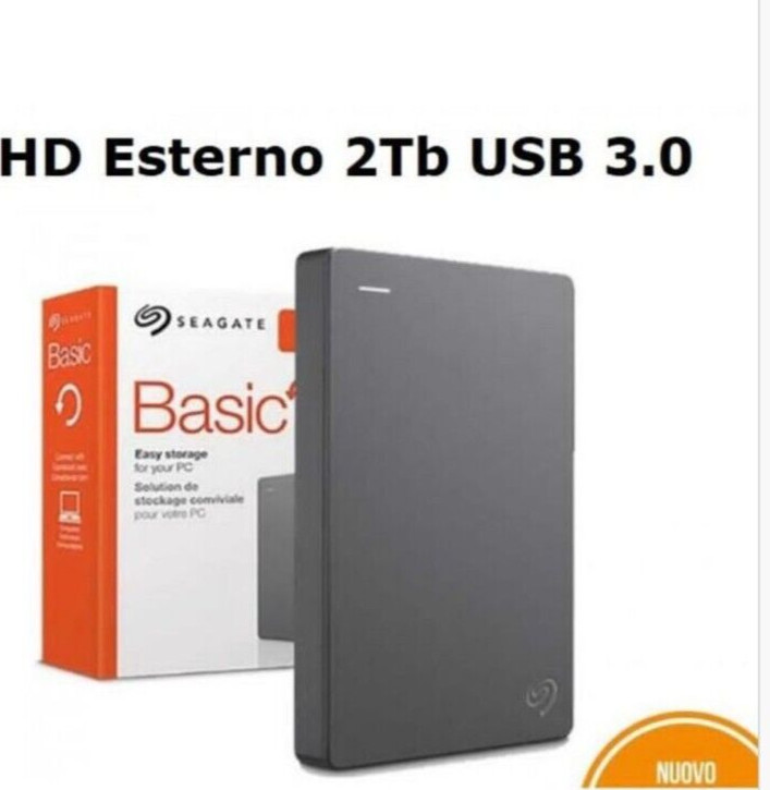 Seagate Basic STJL2000400 2.5 USB 3.0 2TB 1000GB HD Ext External Hard Drive