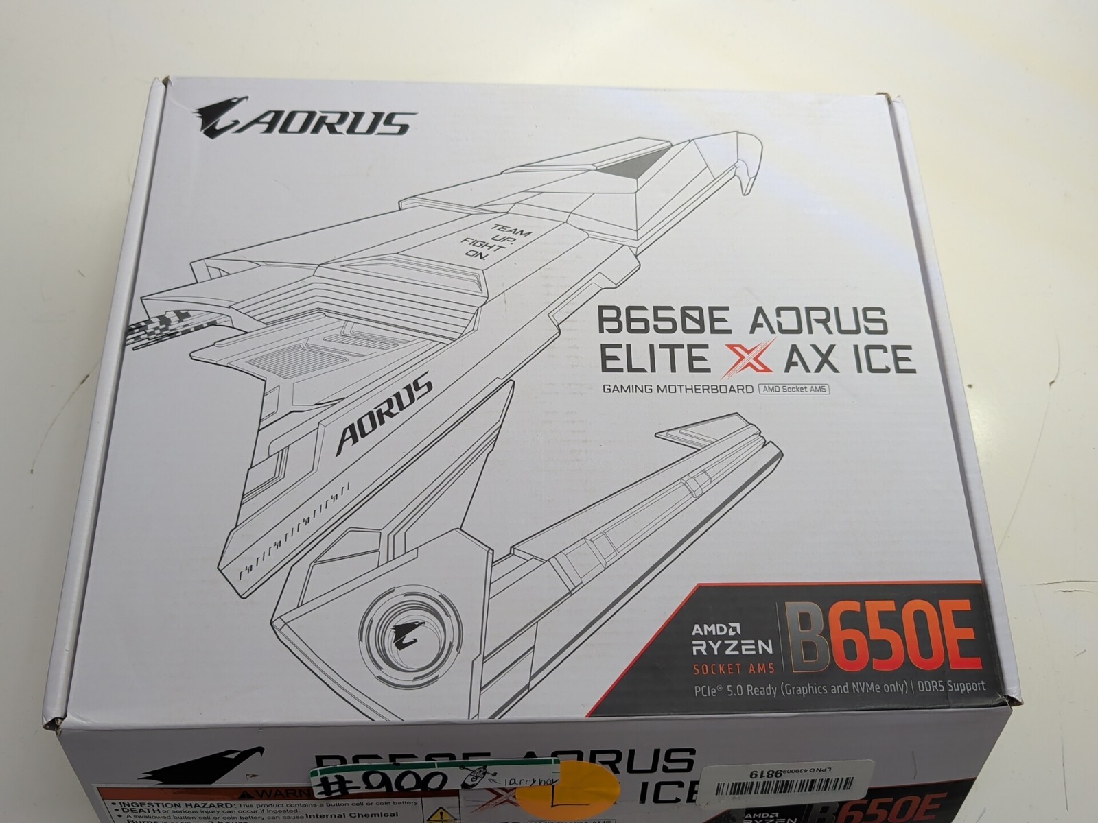 GIGABYTE B650E AORUS ELITE X AX ICE AM5 ATX Motherboard UNTESTED PARTS/REPAIRS