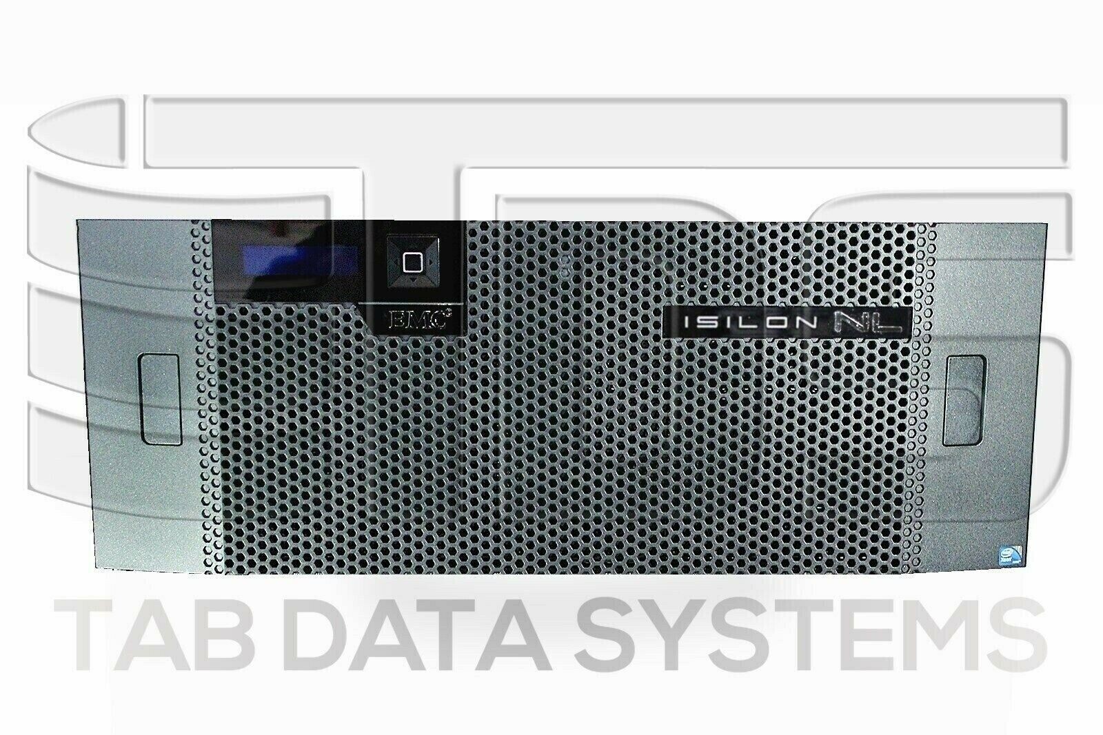 EMC Isilon NL410 144TB Node w/ 36x 4TB SED HDD, 48GB RAM, Full Accessories