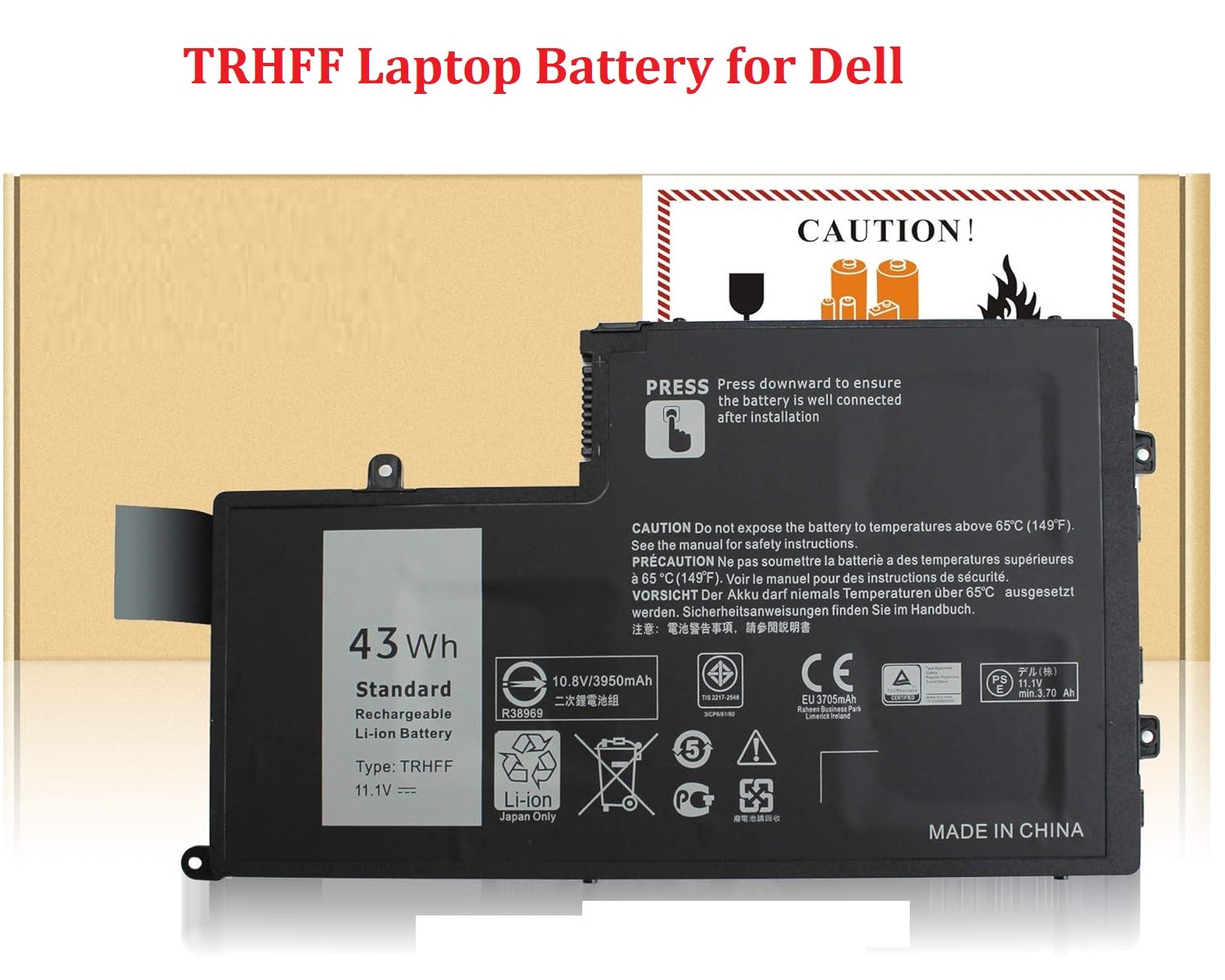 ✅43Wh TRHFF Battery For Dell Inspiron 15-5547 5545 5548 N5447 Latitude 3450 3550
