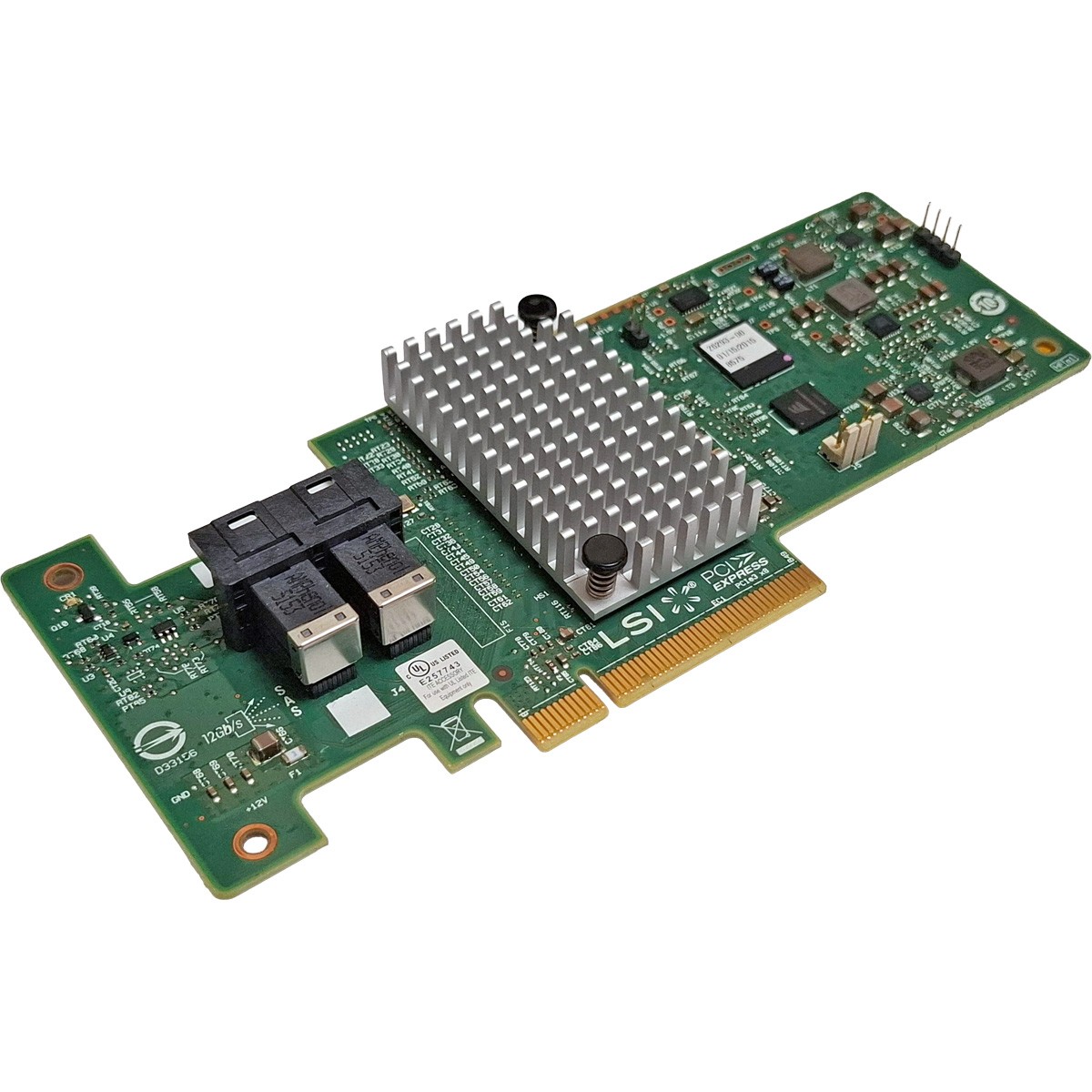 Lenovo 46C9115 M1215 LSI ServeRAID SAS9340-8i 12Gb Controller No Bracket