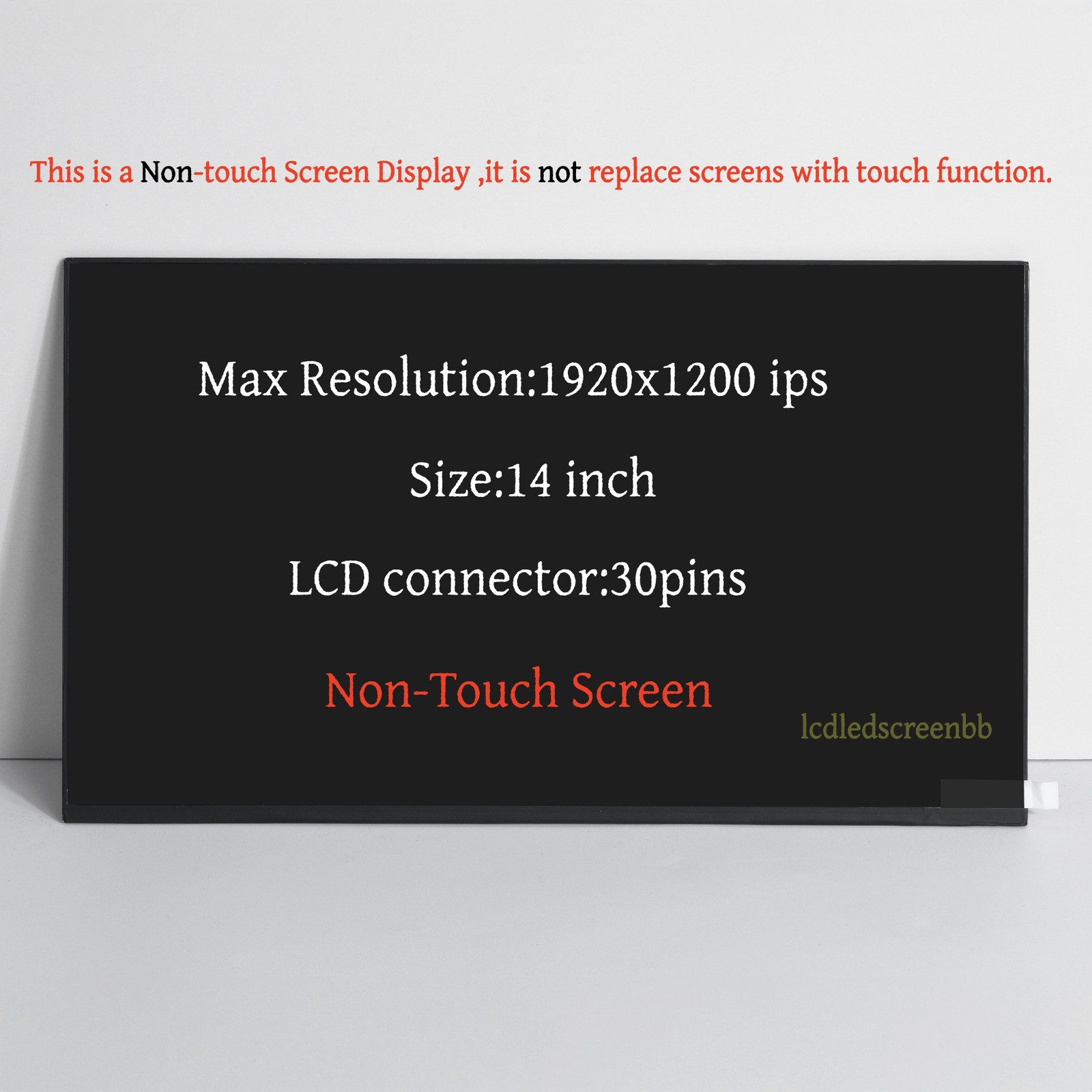 For BOE NE140WUM-N62 V8.0 FHD+ 30pin LED LCD Screen