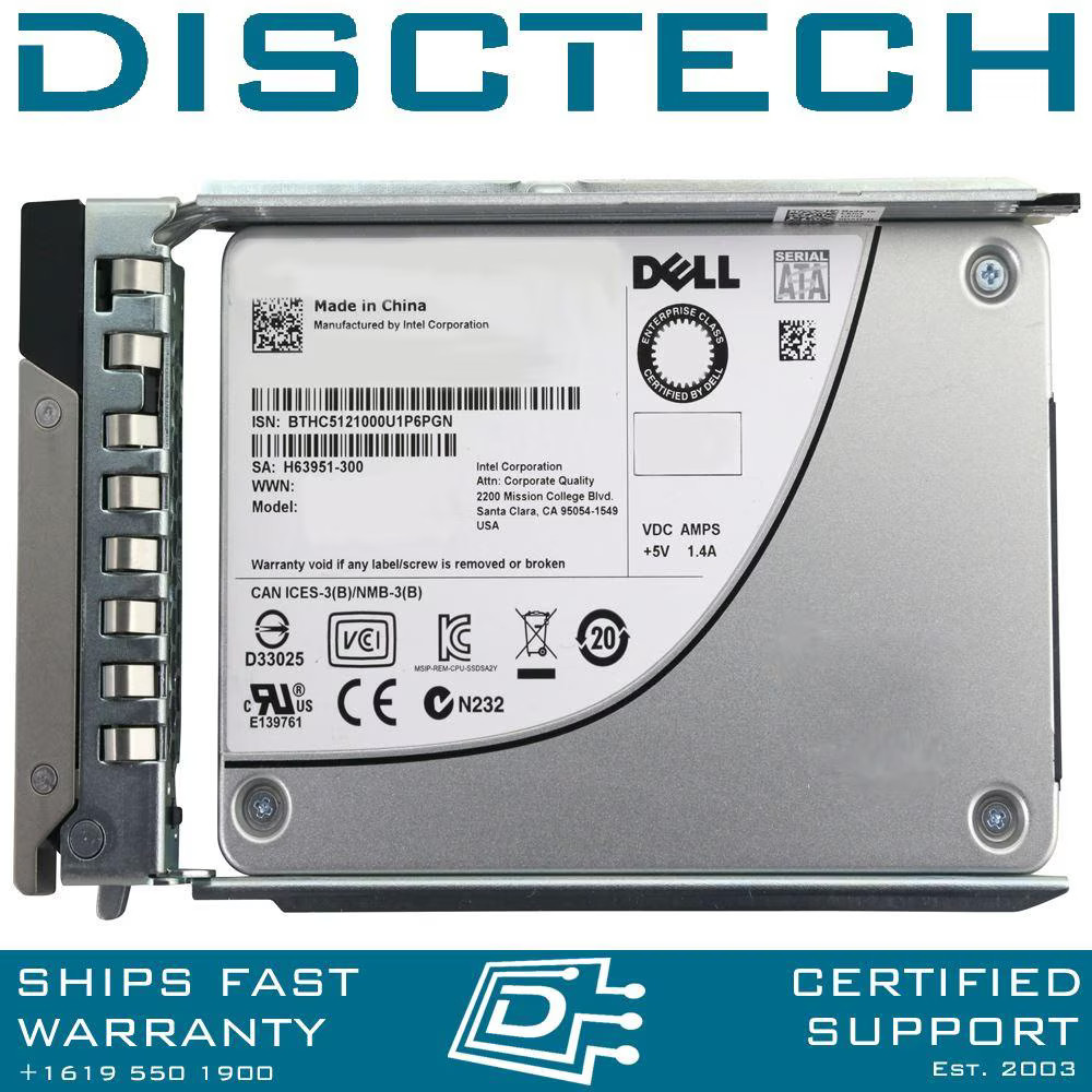 Dell 345-BCIC 3.2TB SAS 12Gbps 2.5 Inch Mixed Use SSD For Poweredge R750xs