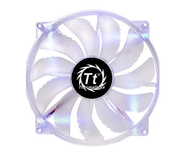 Thermaltake CL-F016-PL20BU-A Pure 20 LED 200mm x 200mm x 30 mm Fan