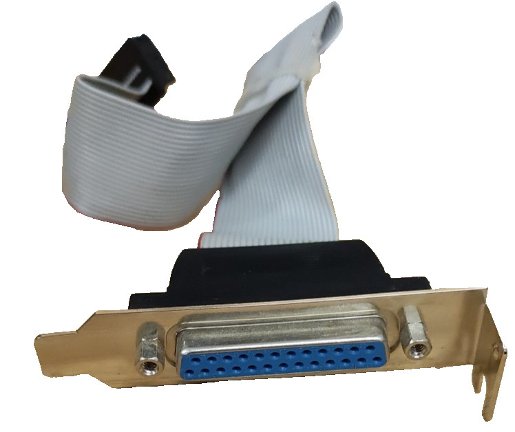 StarTech.com PLATE25F16LP Low Profile 16in Parallel Port Header Cable Adapter