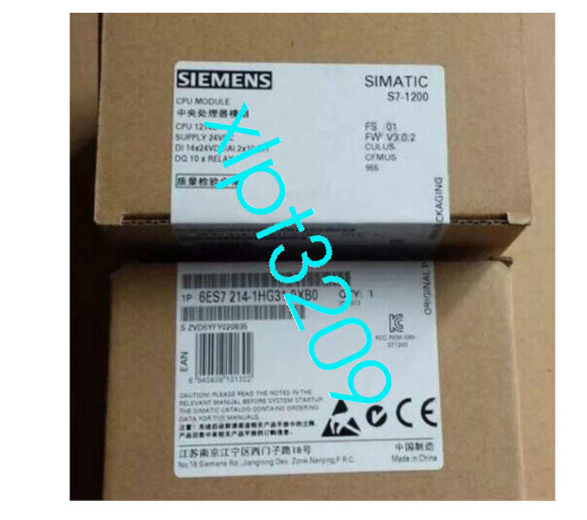 6ES7214-1HG31-0XB0 Siemens  6ES7 214-1HG31-0XB0 New FedEx or DHL