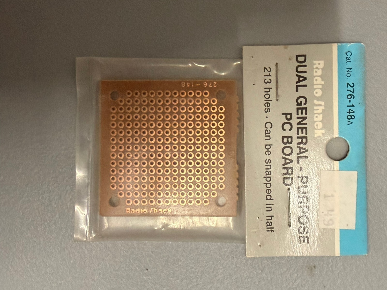 Radio Shack Dual General-Purpose PC Board 276-148