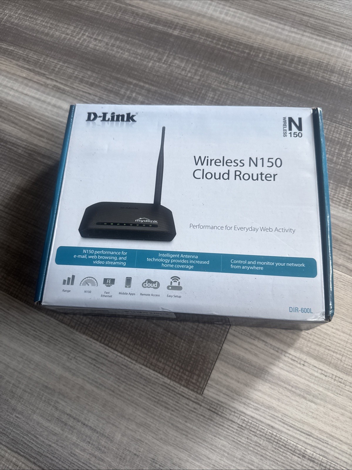 D-Link Wireless N 150 Mbps Home Cloud Router (DIR-600L)