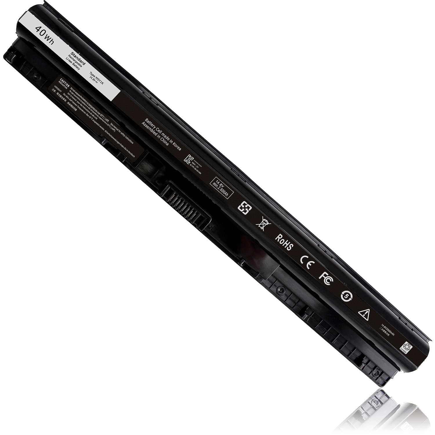 40Wh 14.8V Replacement Battery for Dell Inspiron 15 & 17 Series Laptops
