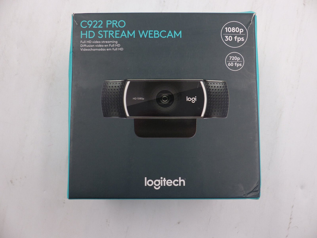 LOGITECH C922 PRO 1080P WEBCAM
