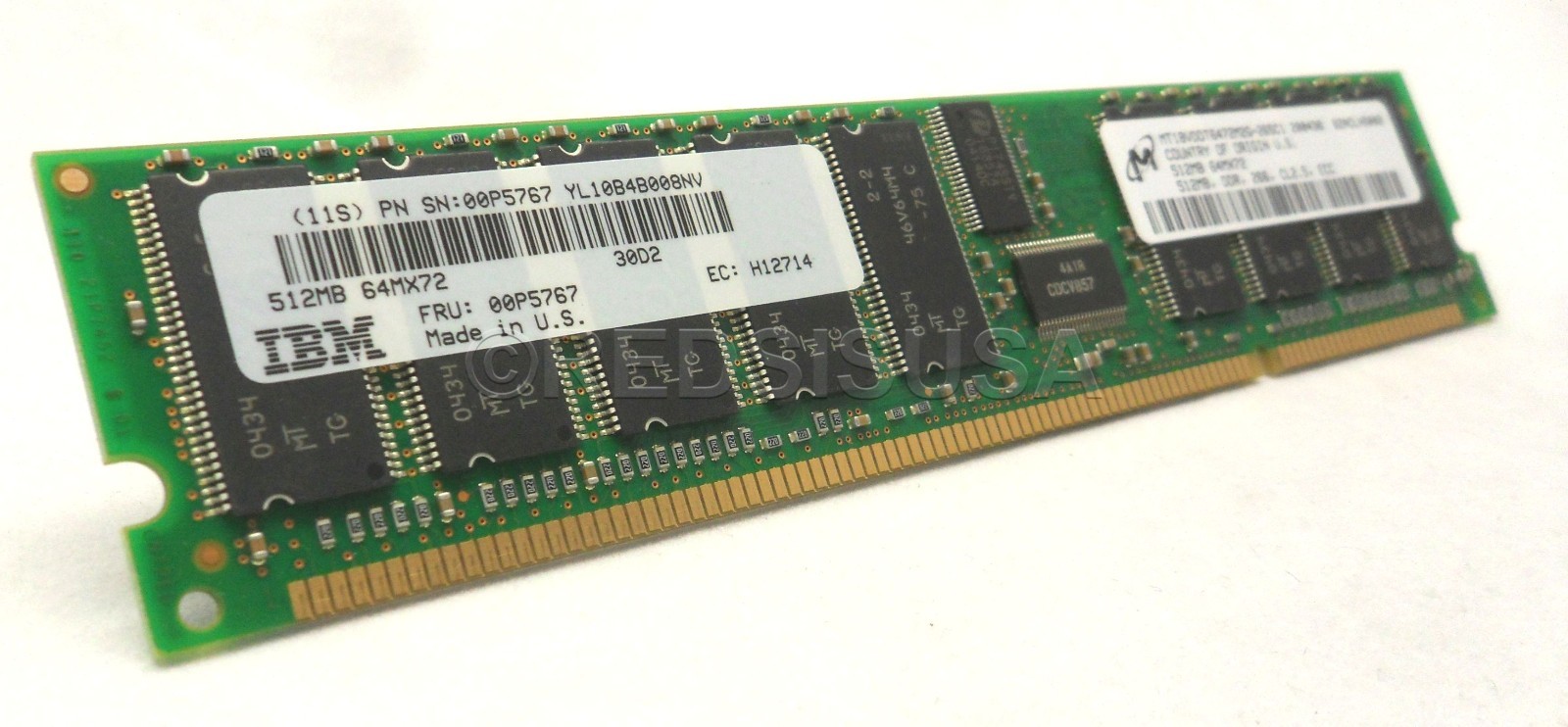 IBM 512MB- ITELLISTATION / ESERVER PSERIES P615 Memory 00P5767