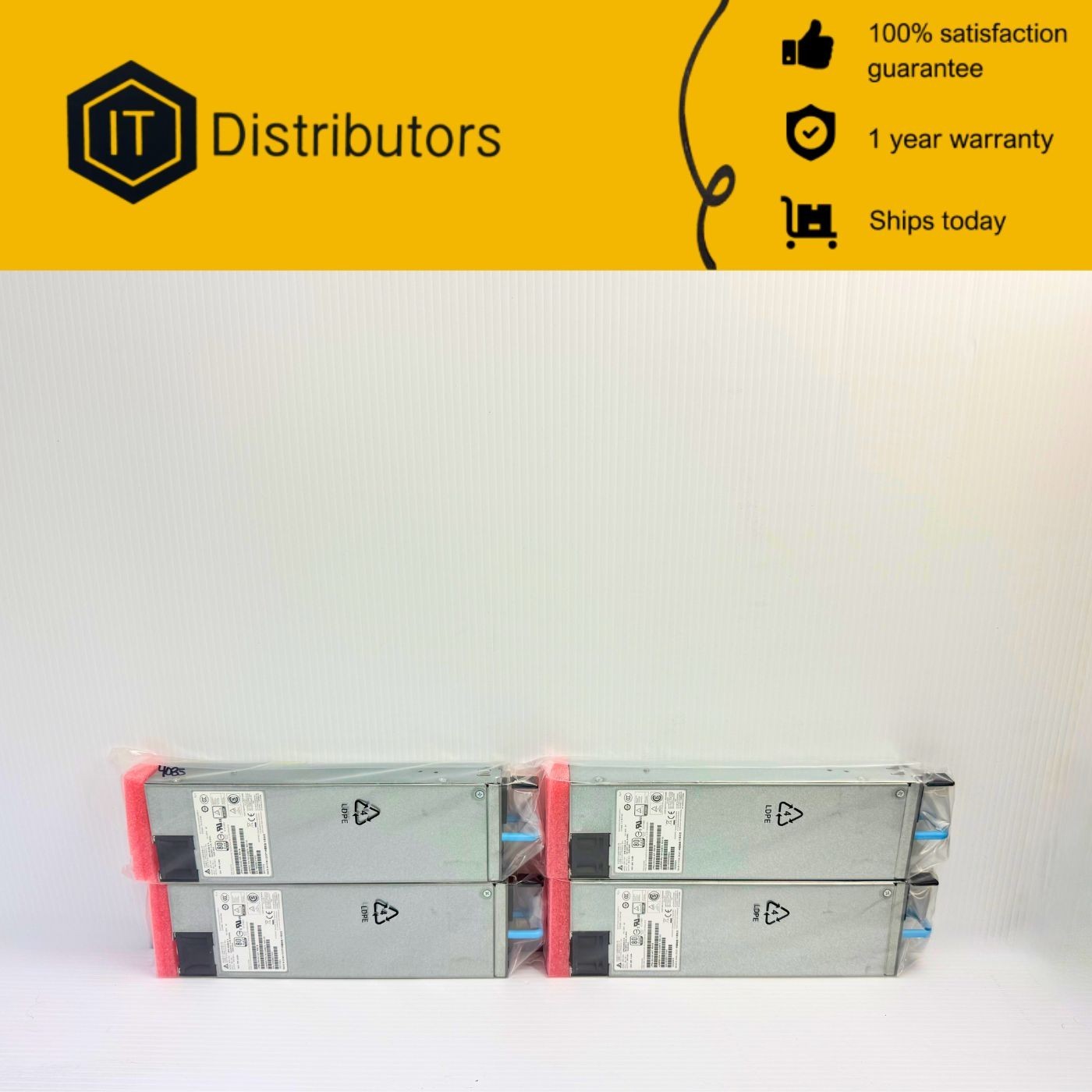 Juniper JPSU-350-AC-AFI / 4 PACK / New / 1 Year Warranty / Ships Today