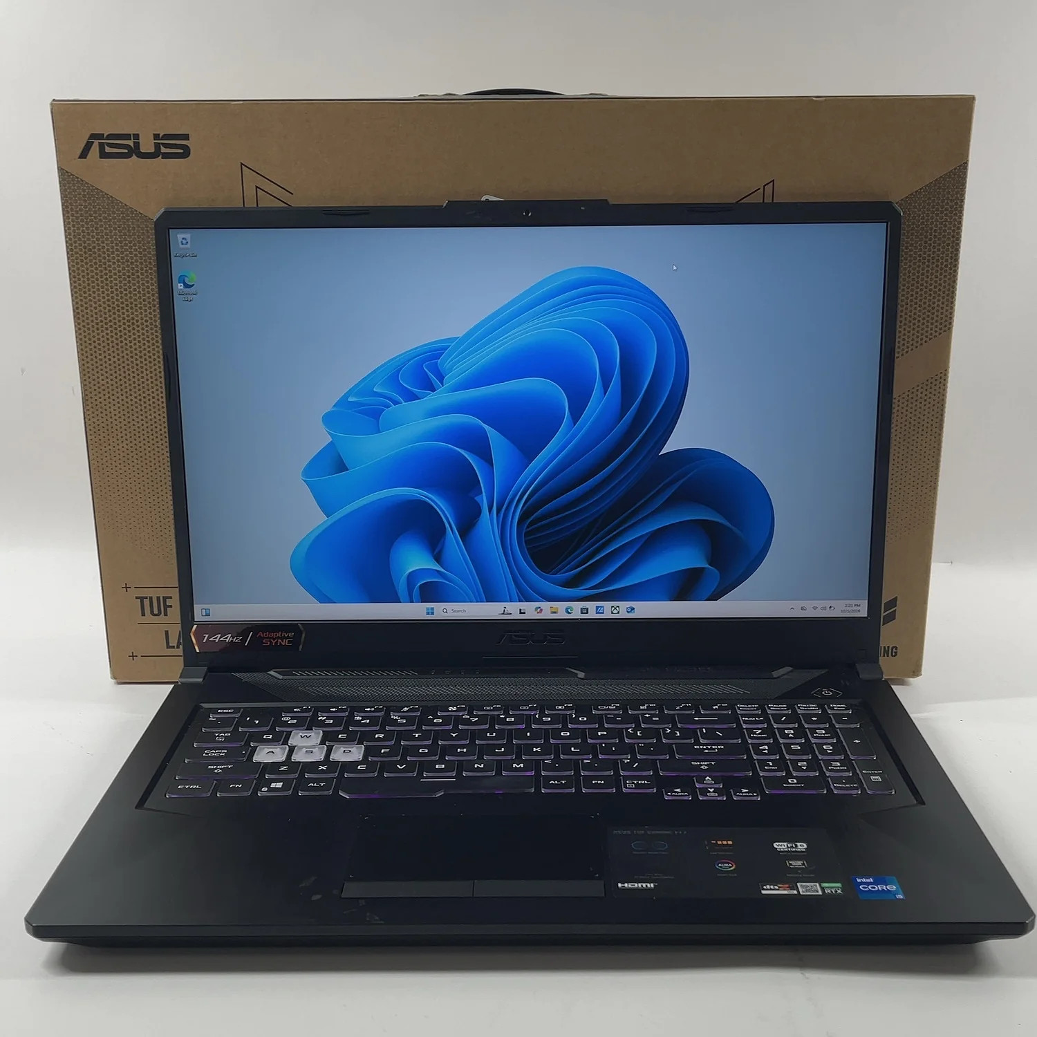 Asus TUF F17 FX706H 17.3" i5-11260H 2.6GHz 8GB RAM 512GB SSD GeForce RTX 3050 Ti