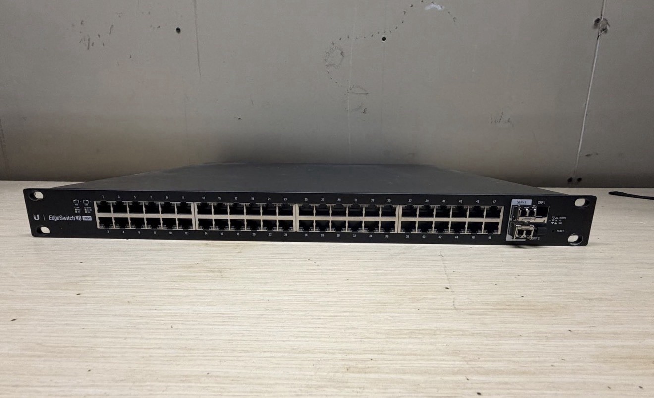 Ubiquiti Edge Switch ES-48-500W 48-Port PoE Network Switch