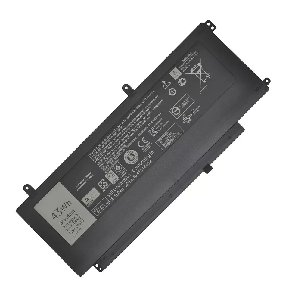 New D2VF9 Battery for Dell Inspiron 15 7547 7548 Vostro 5459 0PXR51 0YGR2V 4P8PH