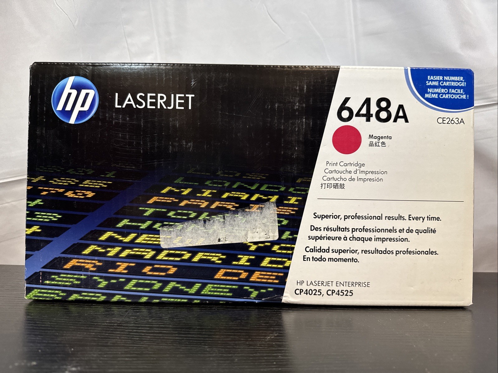 HP LaserJet 648A CE263A MAGENTA Toner Cartridge A1