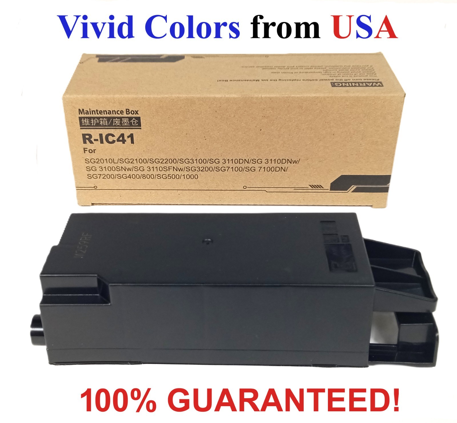 Waste Tank Ink Unit for Ricoh IC 41  405783 GC 41 SG 3110DN SG 7100DN SG 3100SNw