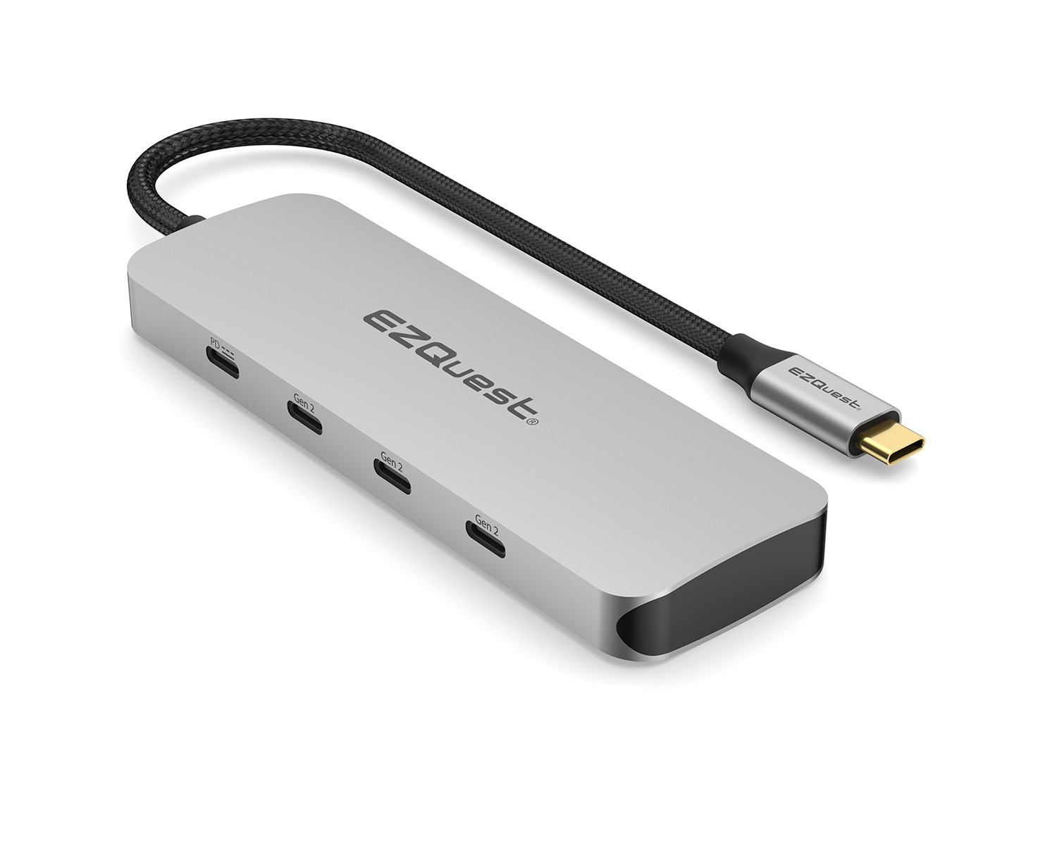 EZQUEST USB-C Gen 2 Hub Adapter 7-Ports NEW