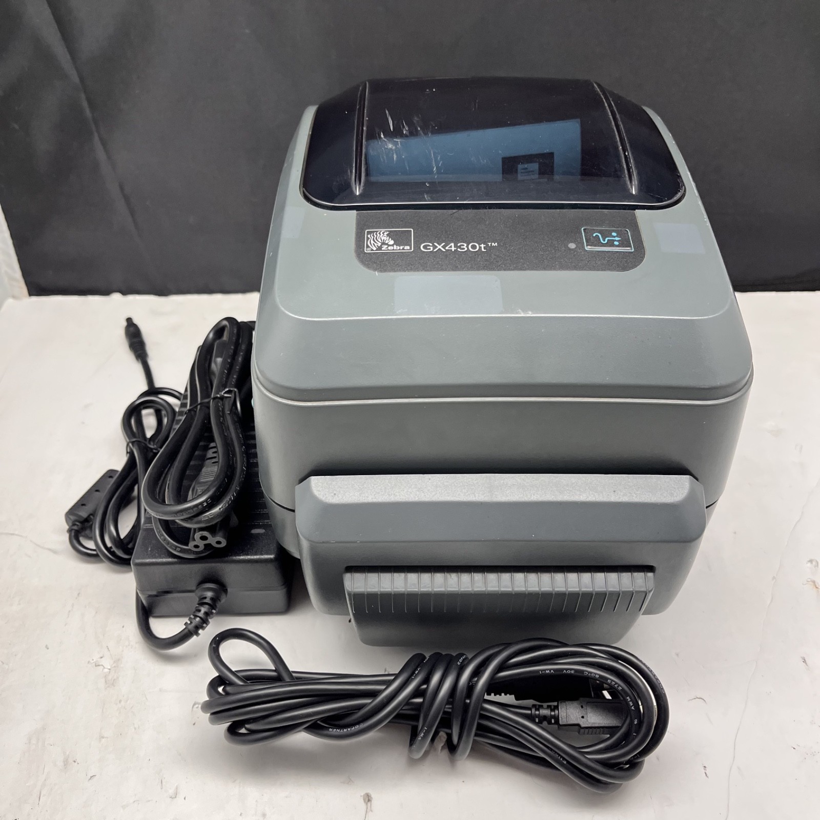 Zebra GX430t DT/TT  Label Printer GX43-102512-000 USB Cutter 300dpi
