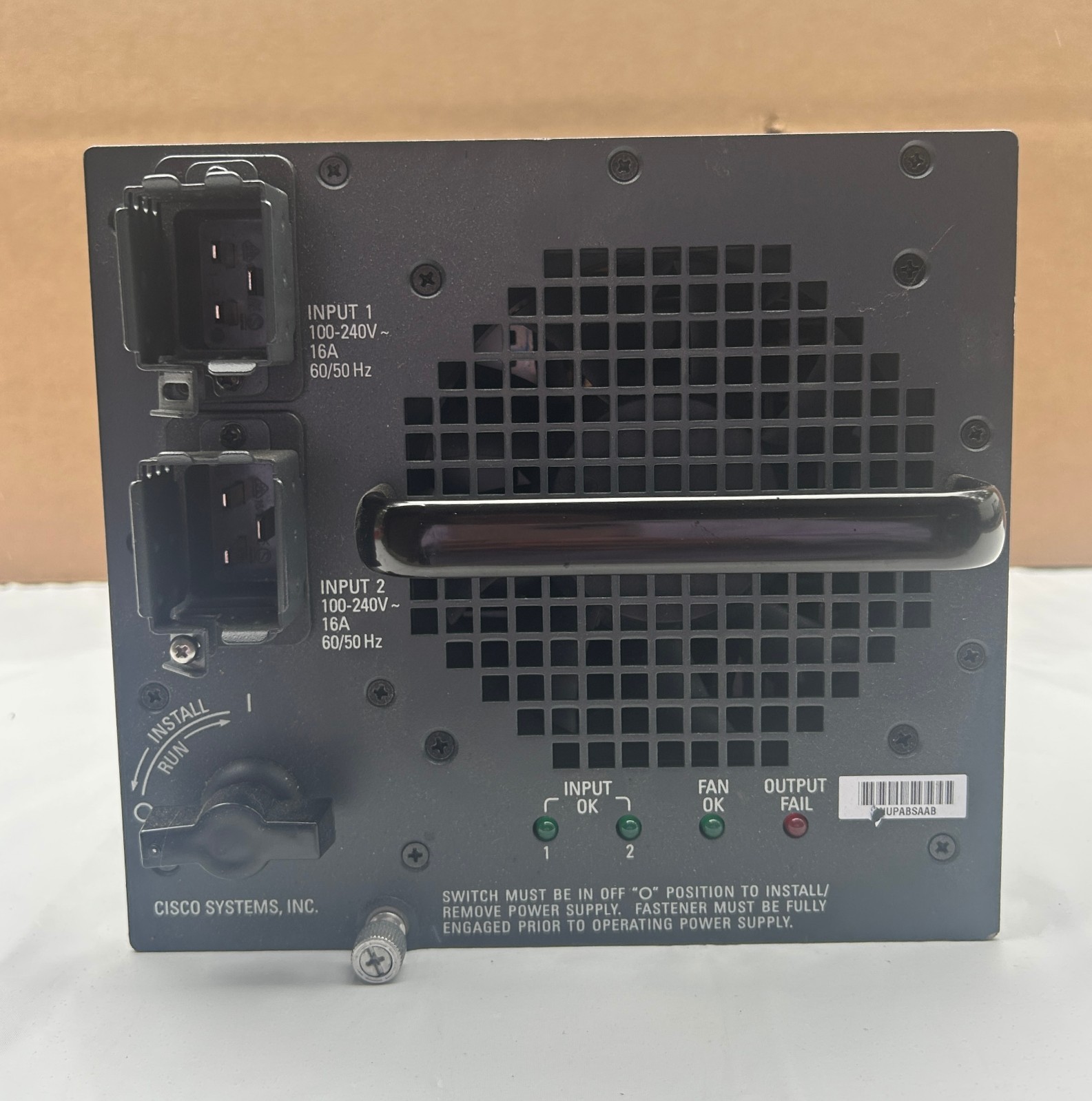 Astec AA23340 / Cisco 341-0092-03 - DC Power Supply , 6000 W
