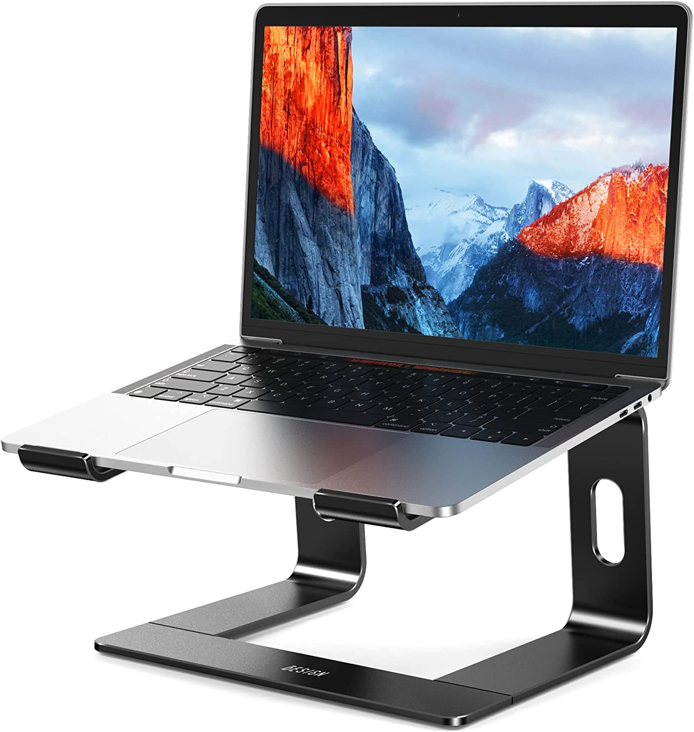 LS03 Aluminum Laptop Stand, Ergonomic Detachable Computer Stand, Notebook Riser,