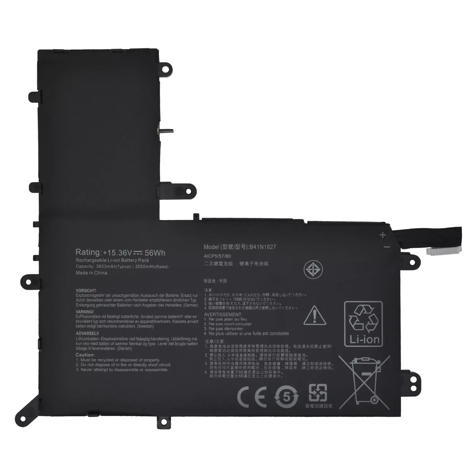 Genuine B41N1827 Battery ASUS ZenBook Flip 15 UX562IA UX562UG UX562FA UM562 56Wh