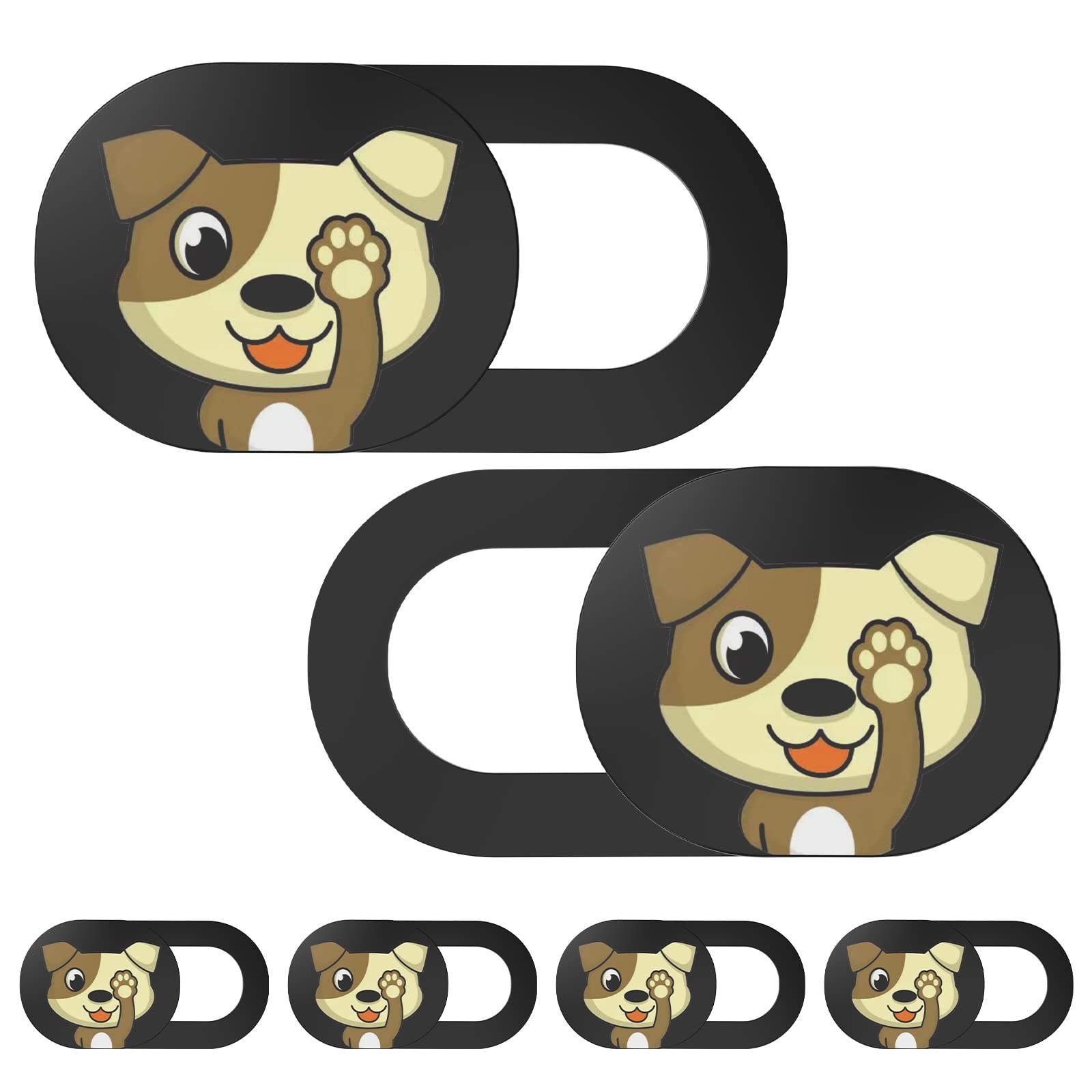Cute Laptop Cover Slide,6 Packs Ultra-Thin Webcam Cover Blocker
