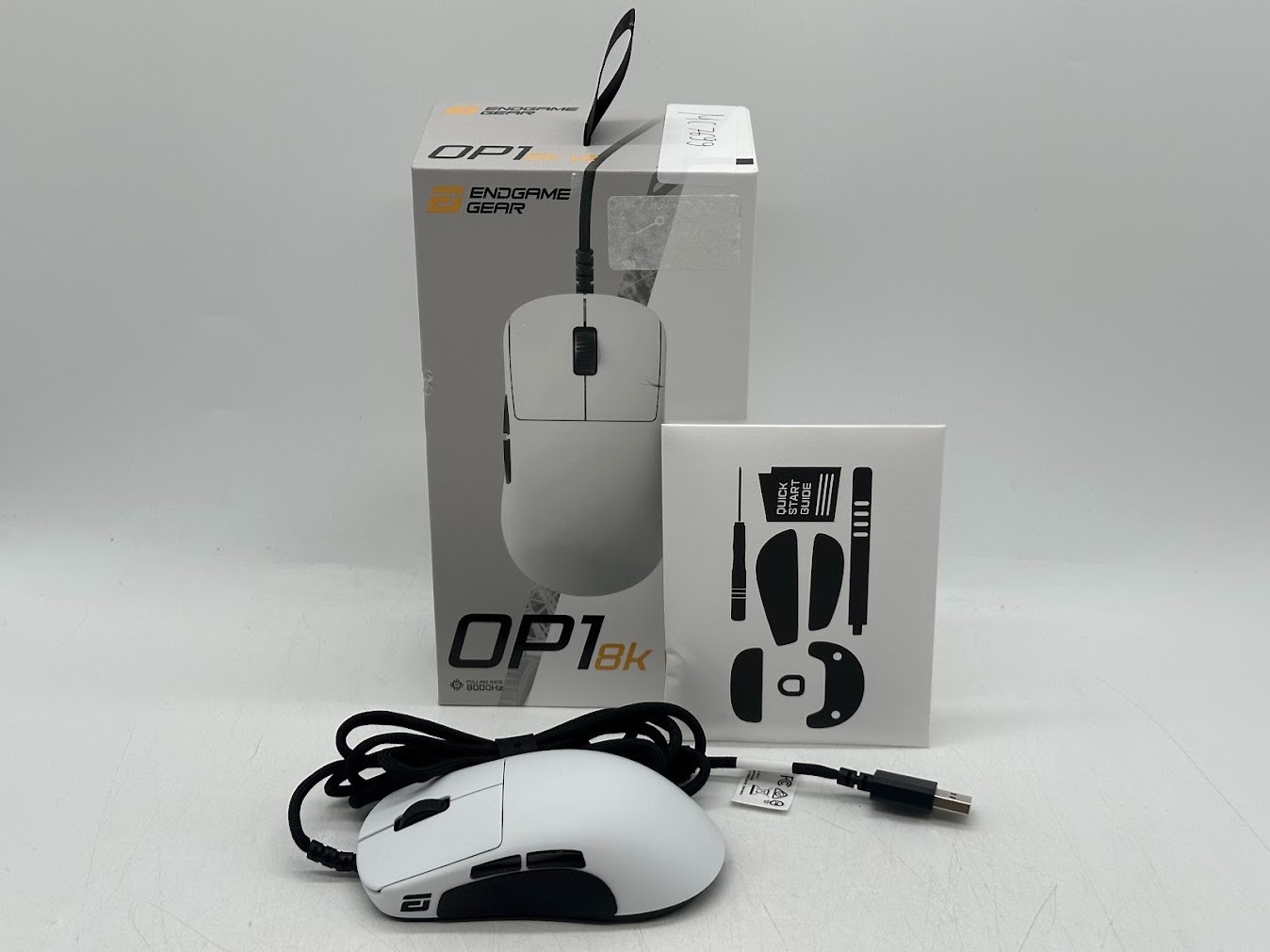 Endgame Gear OP1 8k v2 Gaming Mouse - White 