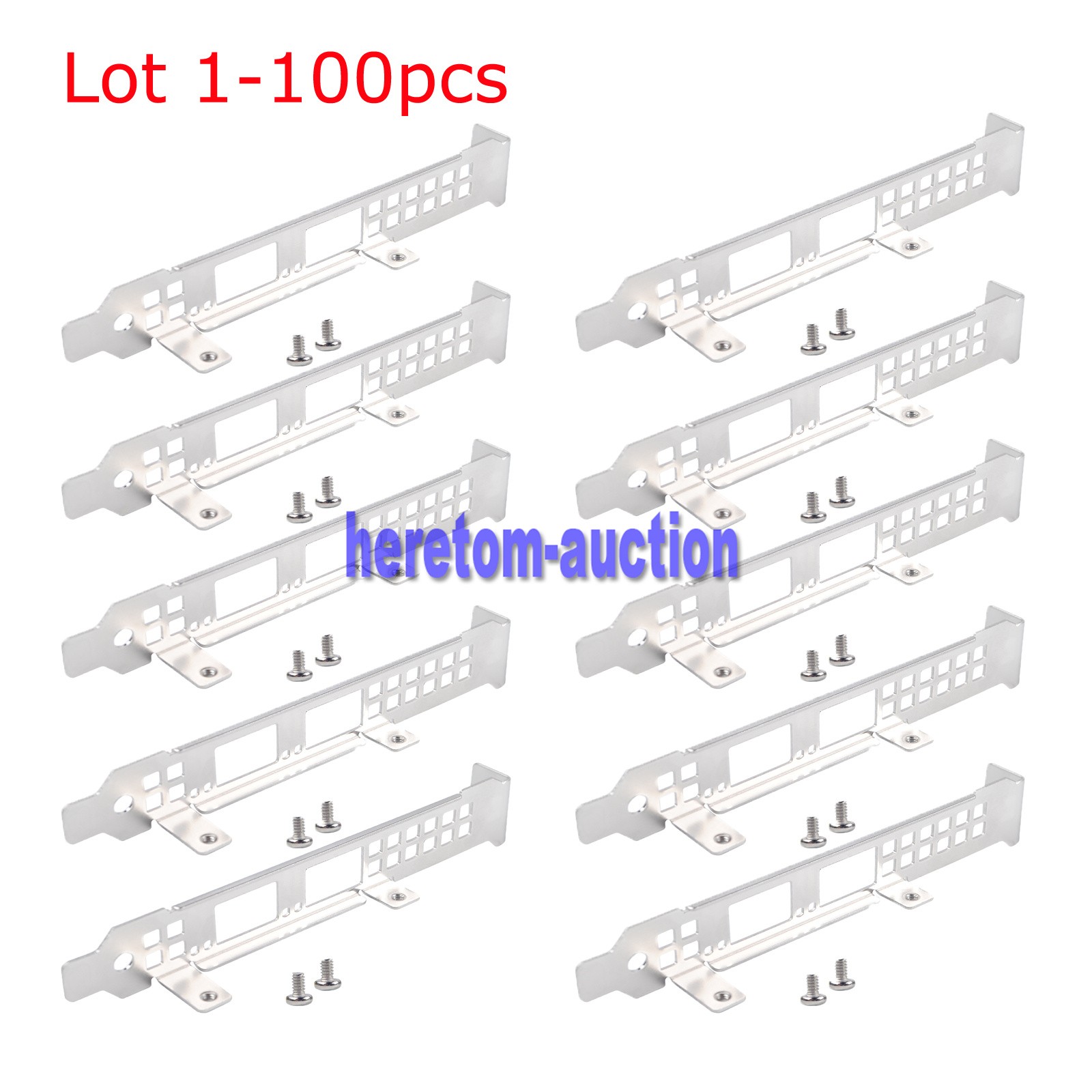Lot H24564-002 Long Full Height Brackets for Intel X520-DA2 X520-SR2 X710-DA2