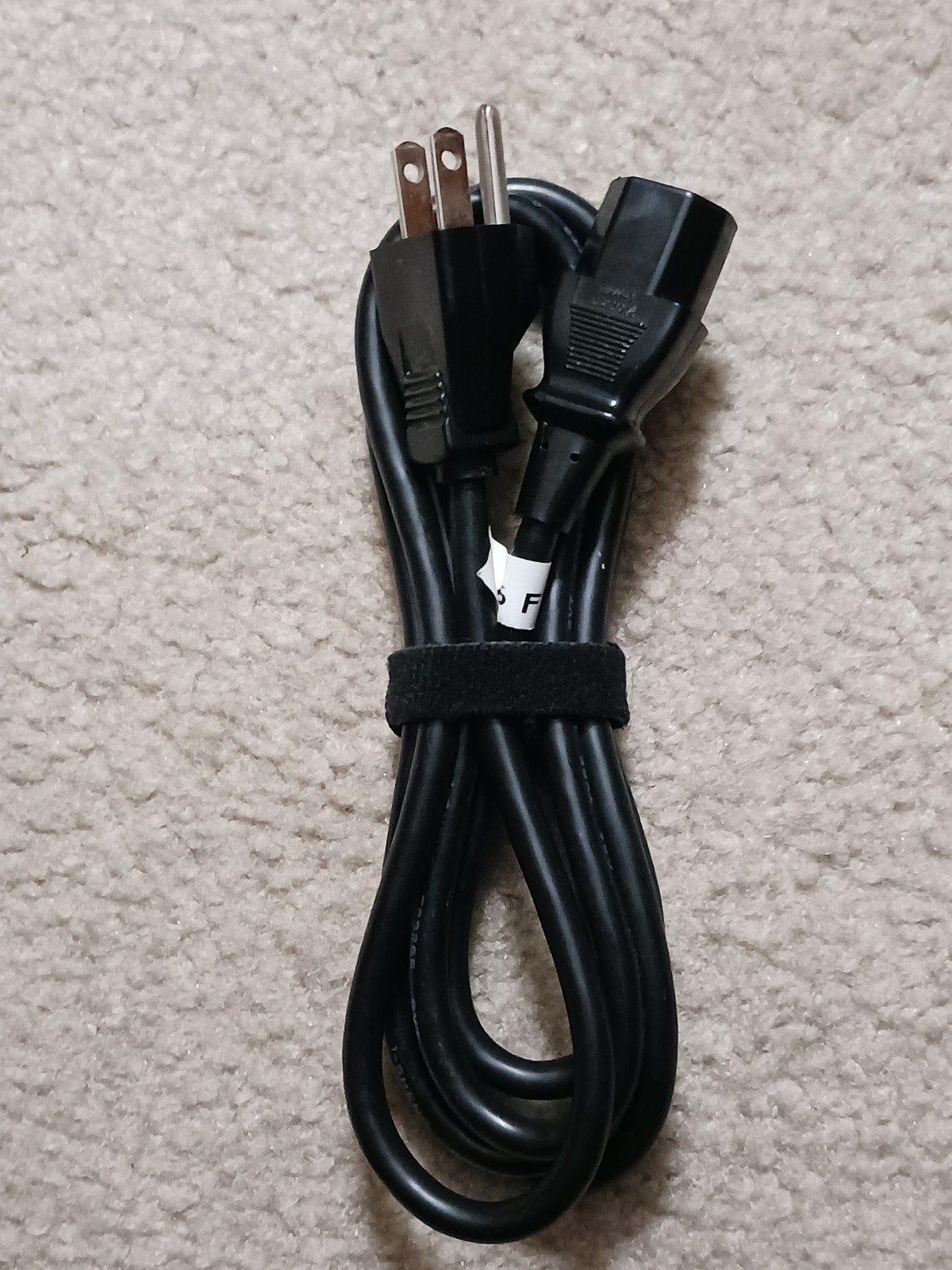 I-SHENG 18/3C 10 Amp 125V Male to Female 3-Prong Universal AC Power Cord-6 ft