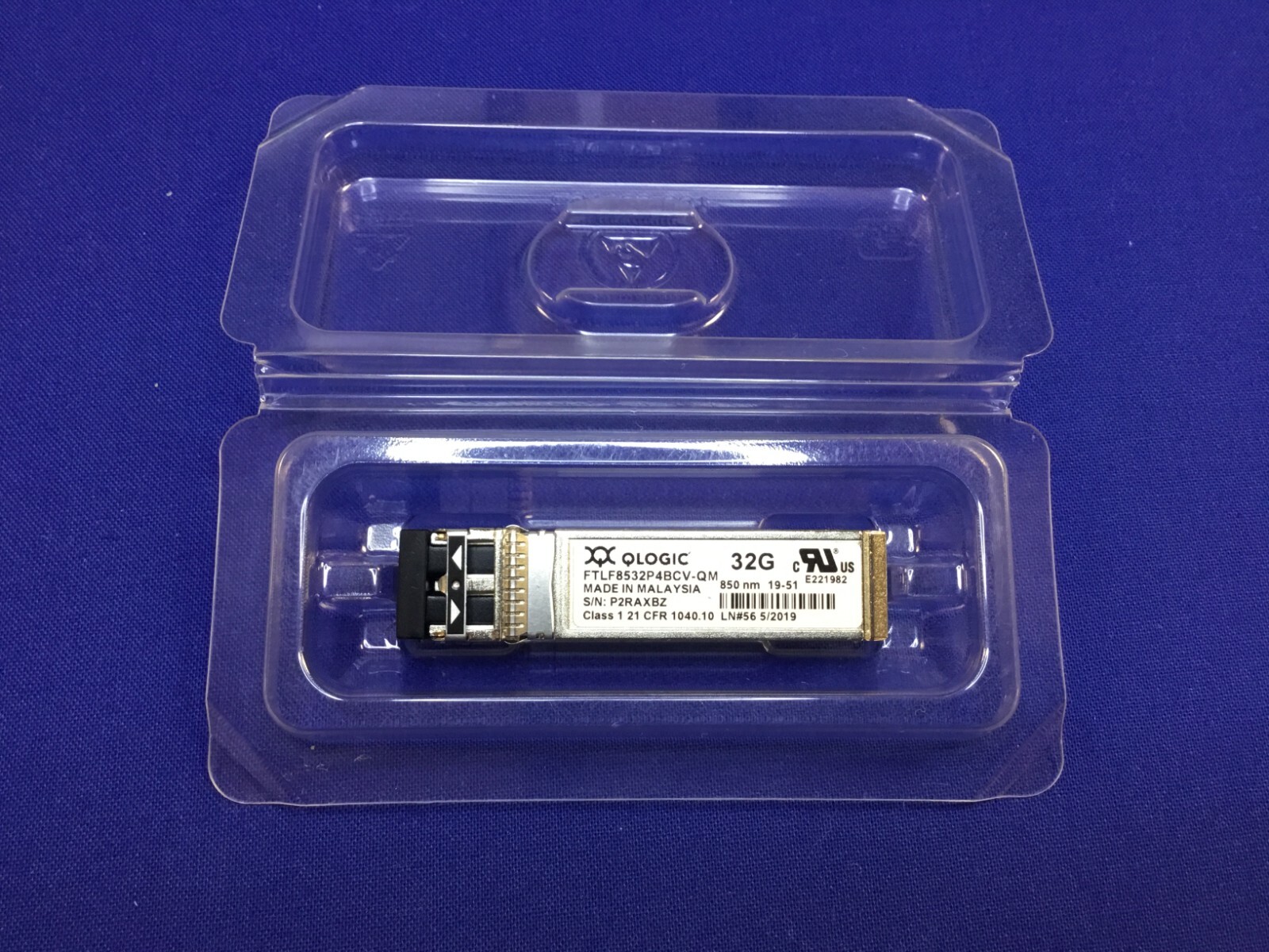 FTLF8532P4BCV-QM QLOGIC 32G Fibre Channel (32GFC) Short-Wavelength SFP+ Optical 