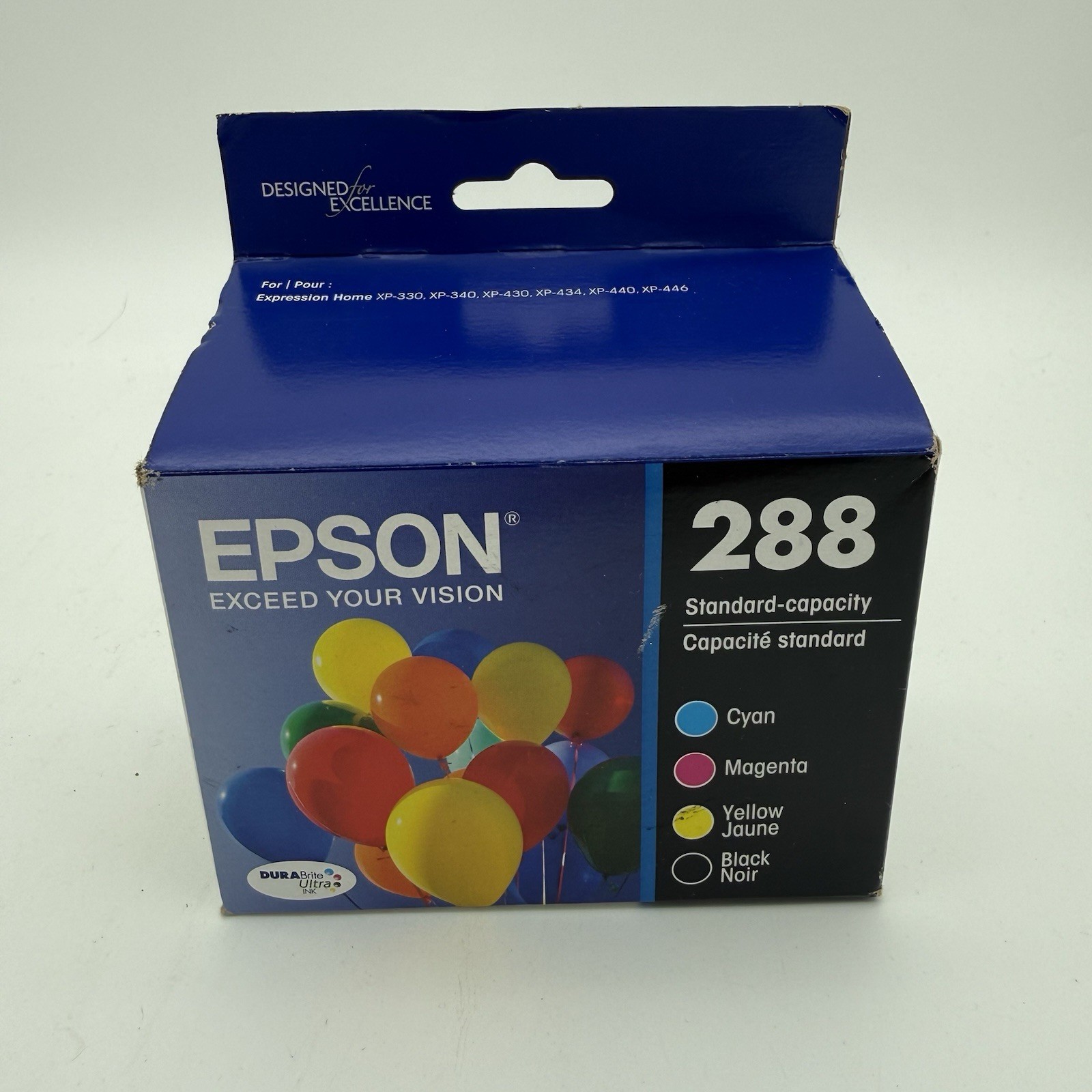Epson Genuine 288 Ink Cartridges Cyan Magenta Yellow T288520 Exp 05/2024