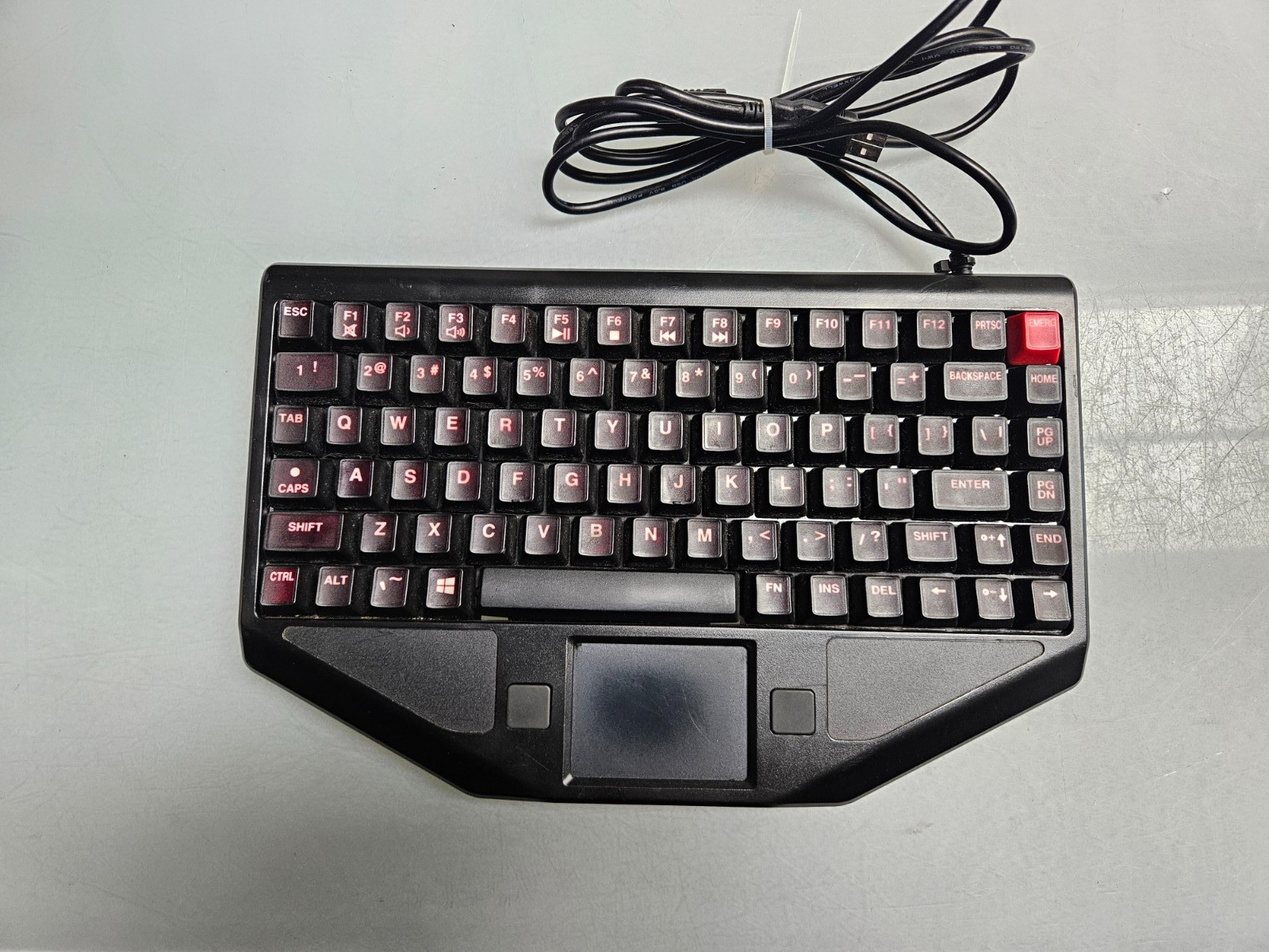 TG3 Electronics KBA-BLTX-USNNR-US USB Keyboard with Integrated Touchpad – Tested