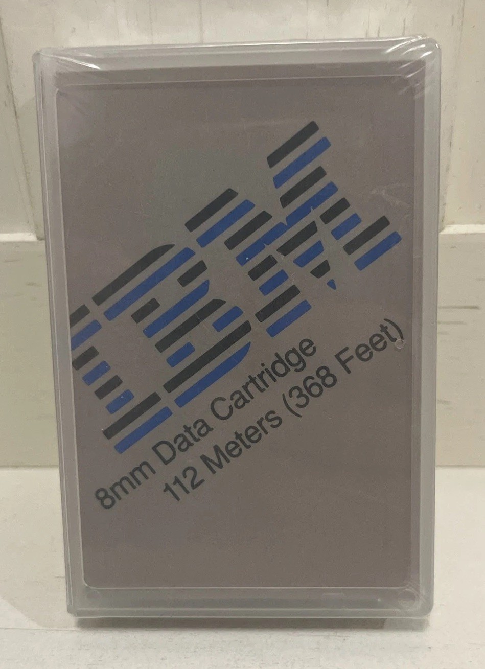 IBM 8mm Data Cartridge 112 Meters 21F8595, 4H901CS New , Sealed