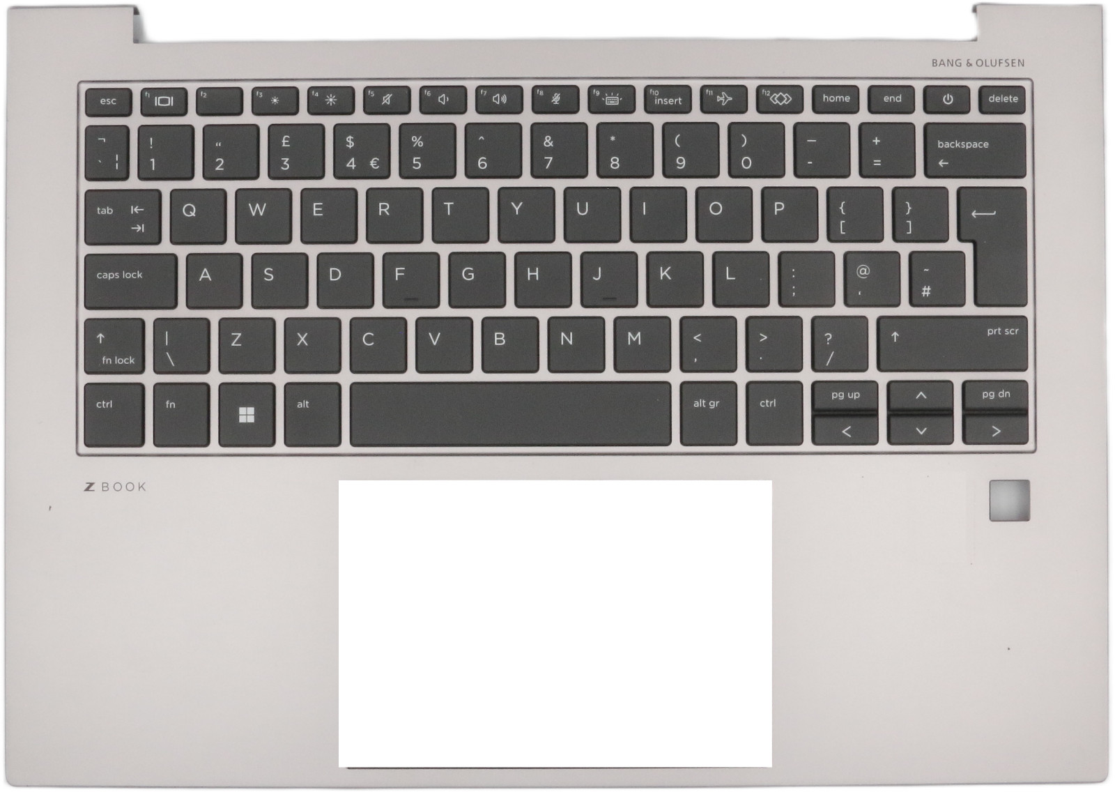 ORIGINAL QWERTY UK Keyboard Palmrest for HP ZBOOK FIREFLY 14 G10 Backlit LED