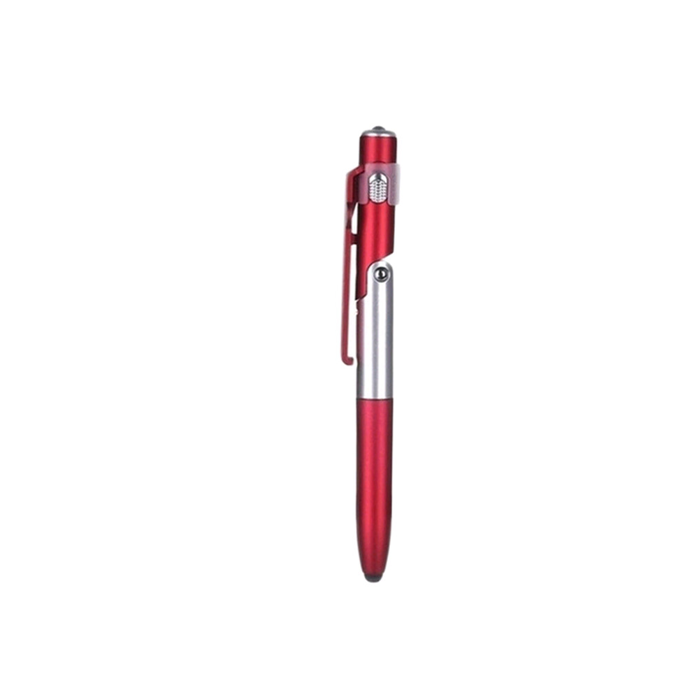 4 in 1 Multi-functional Touch pen LED Light Screen Stylus Touch Ballpoint pen