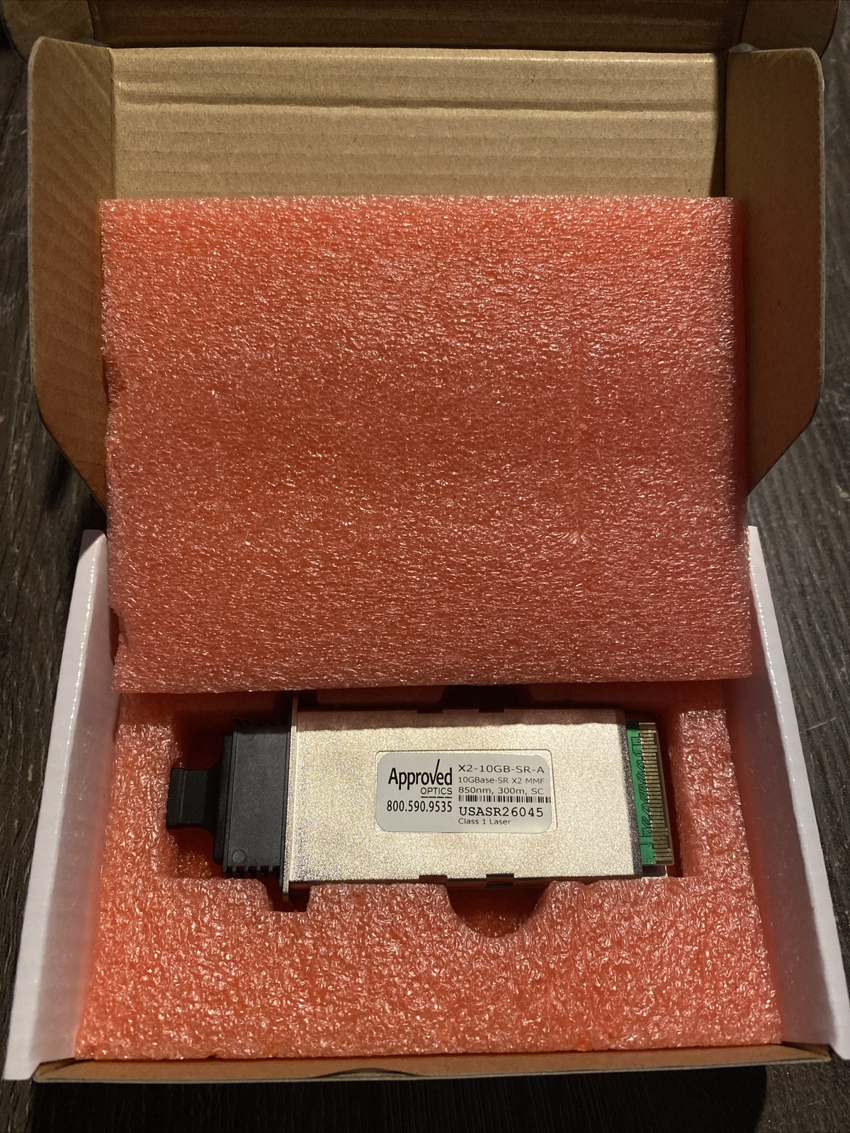 X2-10GB-SR Cisco Compatible 10GBASE-SR X2 MMF 850mm. 300m. SC New In Box