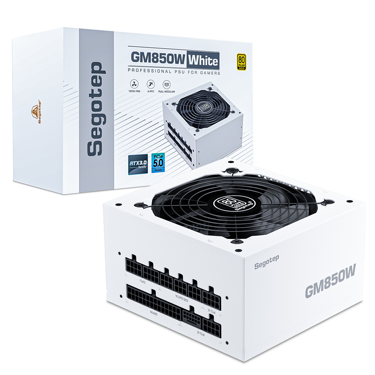 OPEN BOX 750W 850W Gaming Power Supply PCIE5.0 Ports 80 Plus Gold ATX PSU