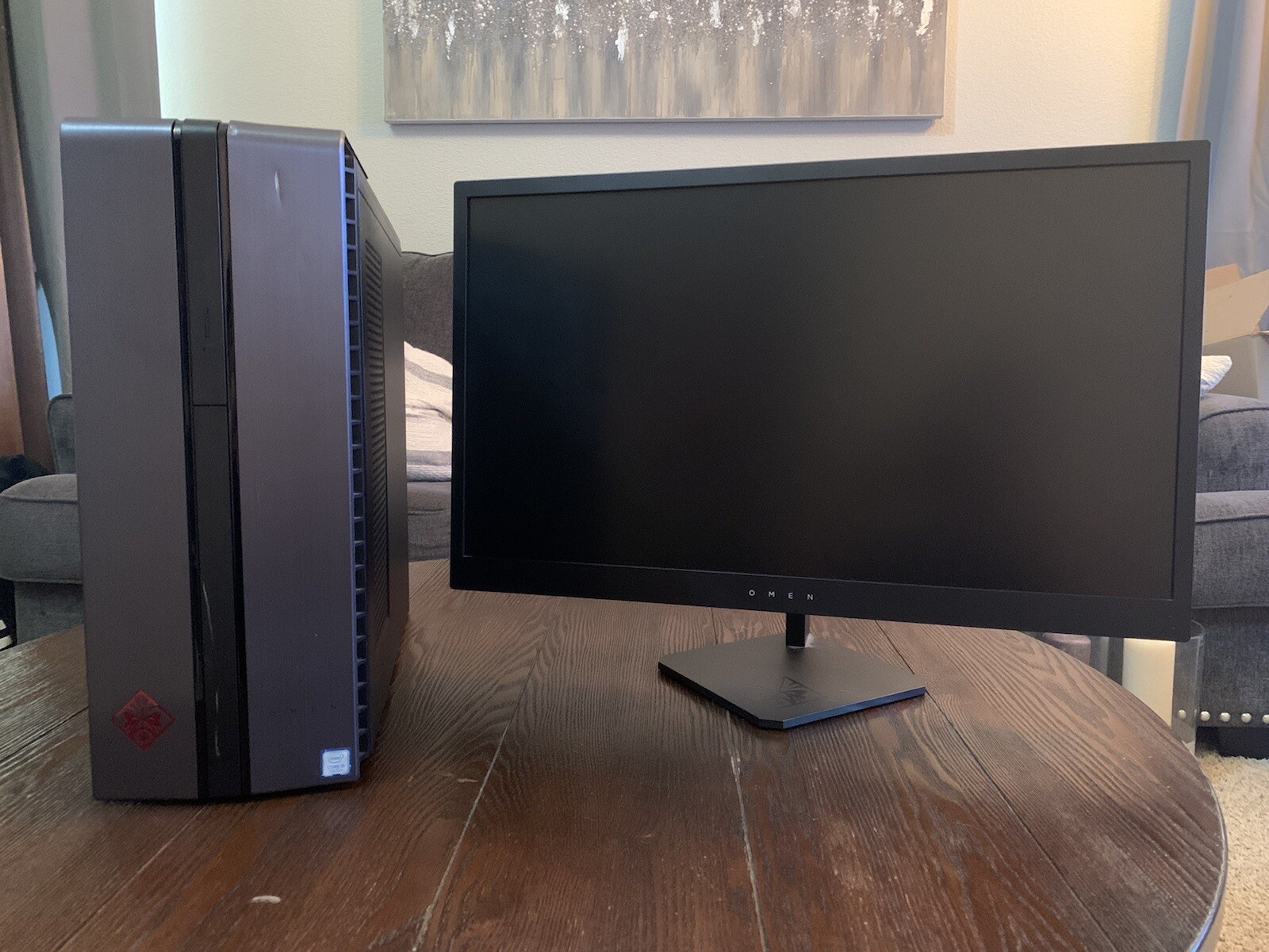 HP Omen 870-245 + Omen HP 25 Inch Display